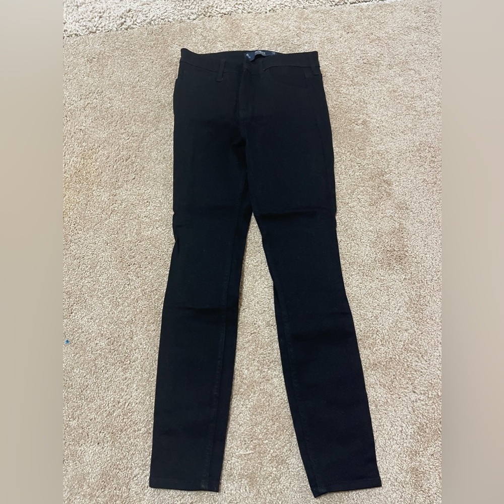 Hollister Black High Rise Super Skinny Jeans size 1S/ W25/ L26
